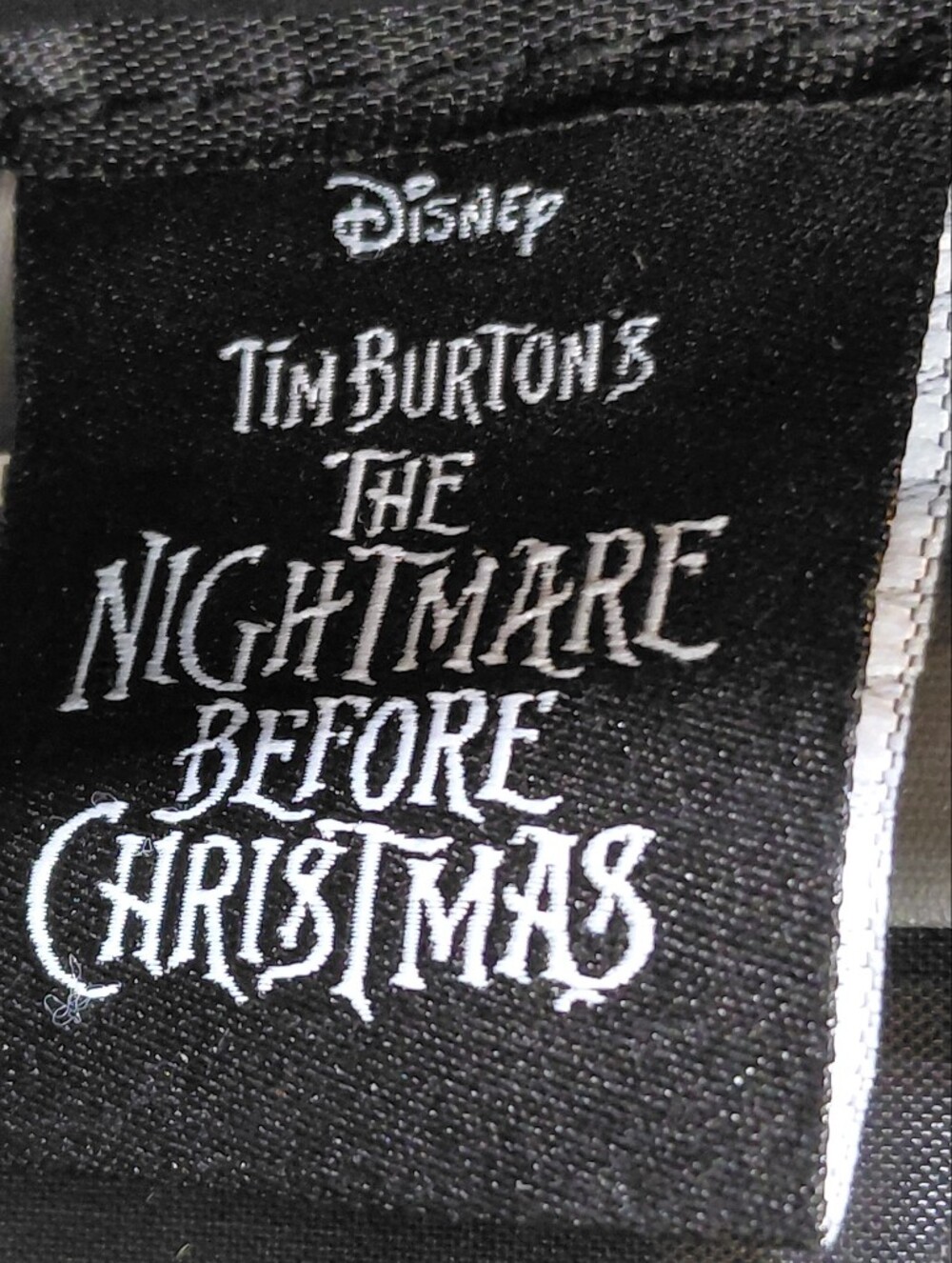 Disney's Bioworld Nightmare Before Christmas Black Glitter Mini Backpack - Picture 5 of 12